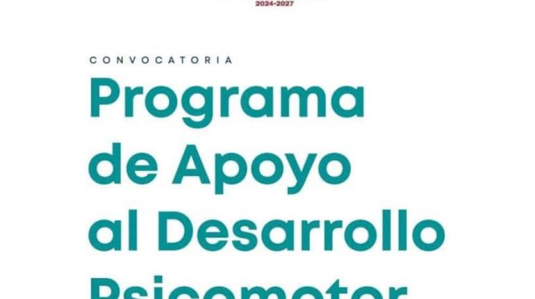 Lanza Centro invitación para el Programa de Apoyo al Desarrollo Psicomotor en Educación Básica