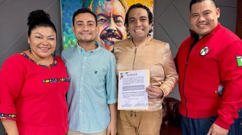 Hali Josué Rodríguez nuevo secretario de Diversidad Sexual e Identidad de Género del PRI Tabasco