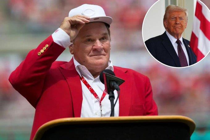 Trump anuncia indulto al expelotero Pete Rose