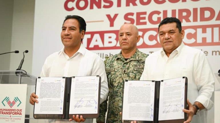 Buscará Tabasco ampliar acuerdo de Construcción de Paz y Seguridad con Campeche y Veracruz