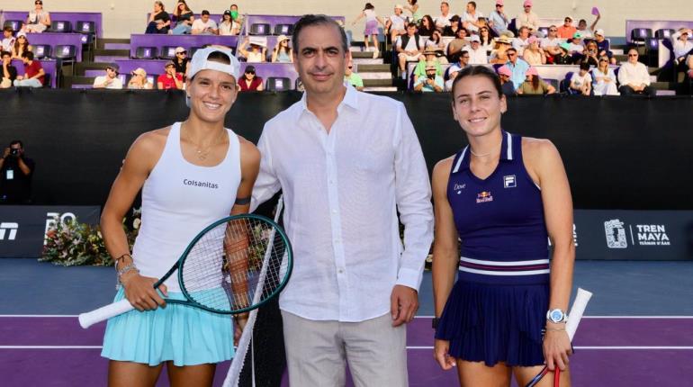 Emma Navarro, campeona del Mérida Open 2025 en singles femenil