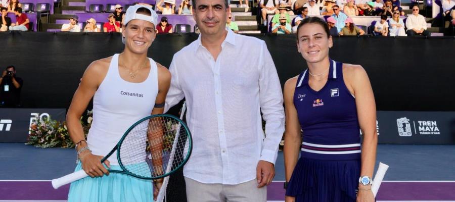 Emma Navarro, campeona del Mérida Open 2025 en singles femenil