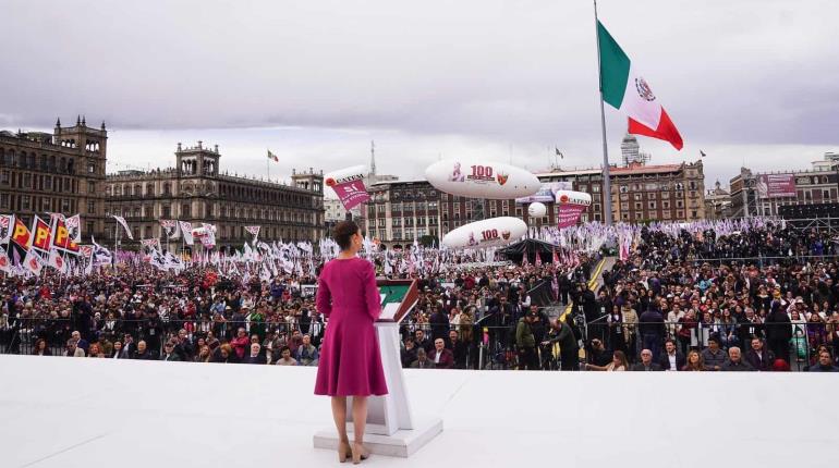 Convoca Sheinbaum a asamblea el domingo en el Zócalo para anunciar medidas contra aranceles