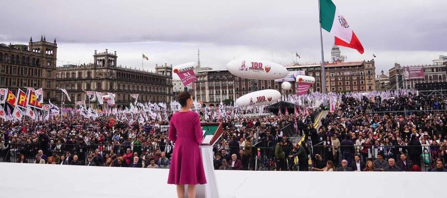 Convoca Sheinbaum a asamblea el domingo en el Zócalo para anunciar medidas contra aranceles