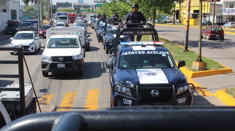 "Ustedes lo han notado": Titular de SSPC Tabasco sobre inseguridad a la baja