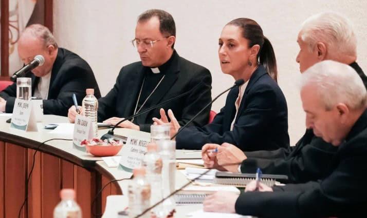 "No tienen la información completa": Sheinbaum al Episcopado sobre presunto aumento de desaparecidos