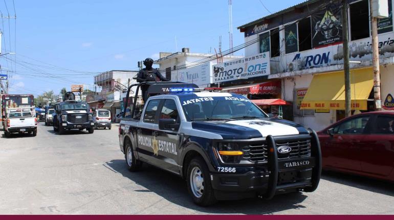 Proyectan contar con 11 mil policías en Tabasco