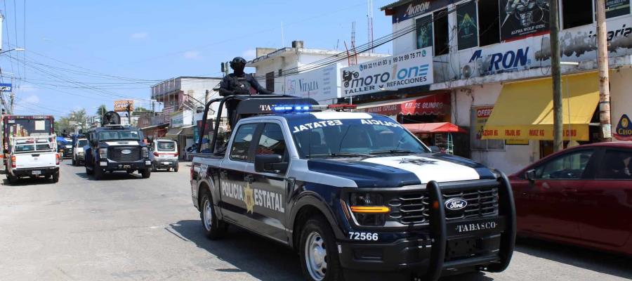 Proyectan contar con 11 mil policías en Tabasco