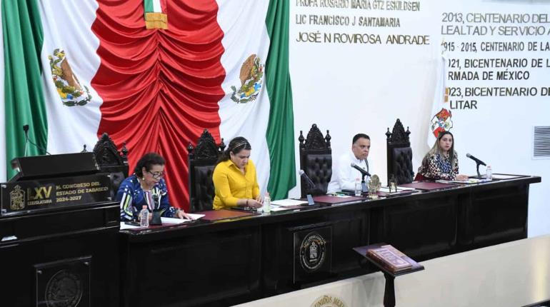 Por mayoría el Congreso tabasqueño aprueba minuta de soberanía nacional; PRD se abstuvo