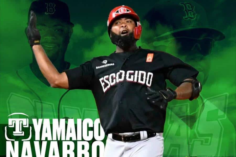 Llega Yamaico Navarro a Olmecas de Tabasco para temporada 2025