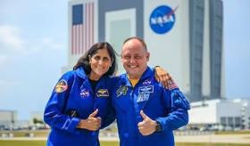 Este martes regresan a la Tierra los astronautas varados 9 meses en la Estación Espacial Internacional