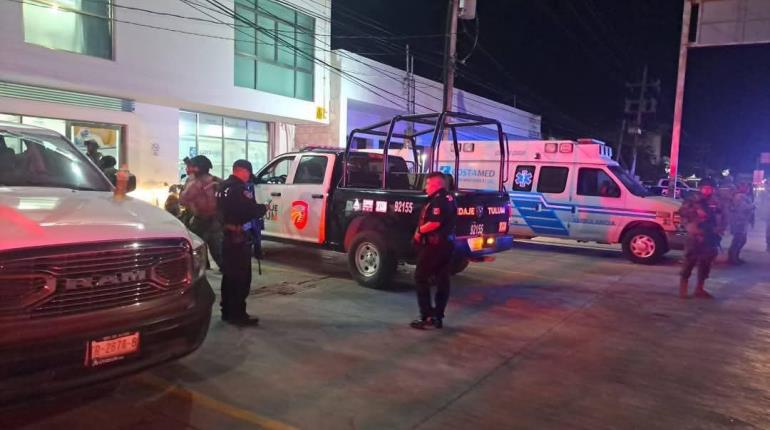 Secretario de Seguridad de Tulum y su escolta resultan heridos tras atentado