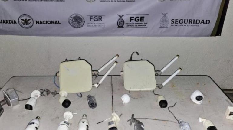 Aseguran en Culiacán 15 cámaras de vigilancia irregulares; suman más de mil 700