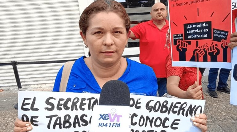 Realizan sindicalizados de la UTTAB nueva protesta con caravana