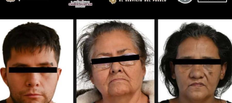 Vinculan a proceso a Carlota y a sus dos hijos por homicidio calificado
