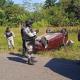 Reportan taxi de Tabasco abandonado en la carretera de Amatán, Chiapas