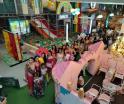 Ramillete de embajadoras visitan la Ciudad de los Niños en Europlaza