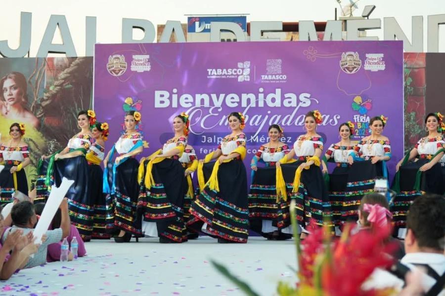 Embajadoras visitan Jalpa y Nacajuca