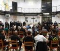 Visita Papa Francisco la prisión Regina Coeli durante Jueves Santo