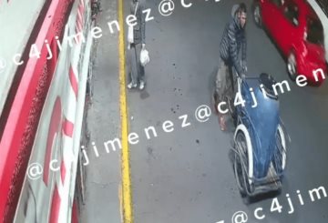 Difunden video del momento en que abandonan cuerpo en un tambo en Iztapalapa