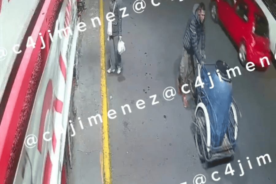 Difunden video del momento en que abandonan cuerpo en un tambo en Iztapalapa Difunden video del momento en que abandonan cuerpo en un tambo en Iztapalapa