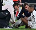 Mbappé cerca de perderse la final de la Copa del Rey ante FC Barcelona por esguince de tobillo