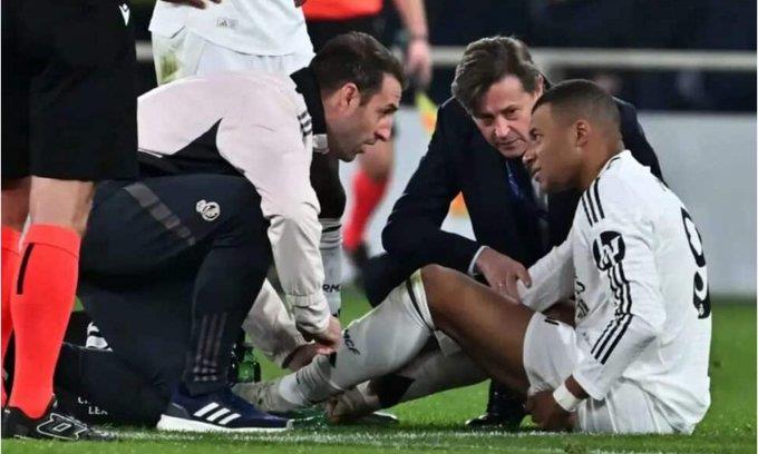 Mbappé cerca de perderse la final de la Copa del Rey ante FC Barcelona por esguince de tobillo
