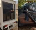 Aseguran dos vehículos y una ametralladora calibre .50 en Sinaloa