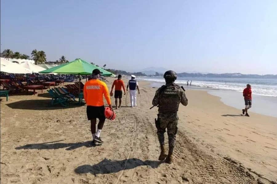 Rescatan elementos de la Semar 10 vacacionistas al día en México