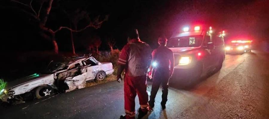 Un muerto y tres heridos, saldo de accidente en Emiliano Zapata Un muerto y tres heridos, saldo de accidente en Emiliano Zapata