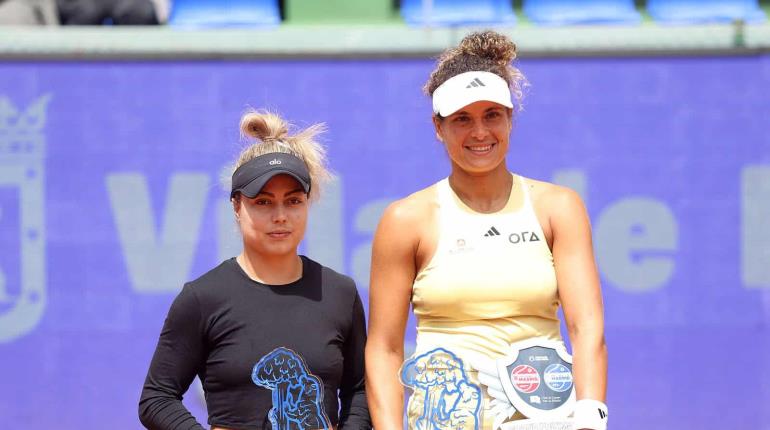 Renata Zarazúa subcampeona del Abierto Villa de Madrid