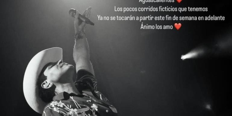 Anuncia Grupo Firme que ya no cantarán narcocorridos; se suma a Luis R. Conriquez