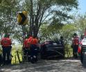 Accidente en la Villahermosa-Frontera deja a una persona prensada