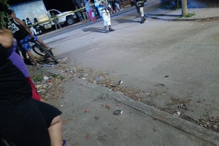 Ejecutan a sujeto en Casa Blanca Ejecutan a sujeto en Casa Blanca
