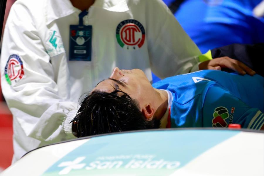 Dan de alta a Luka Romero tras lesión en encuentro de Cruz Azul vs Toluca Dan de alta a Luka Romero tras lesión en encuentro de Cruz Azul vs Toluca