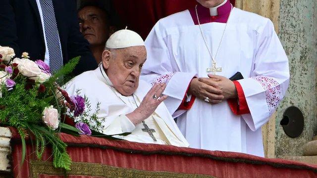 Papa Francisco da bendición Urbi et Orbi de Domingo de Resurrección Papa Francisco da bendición Urbi et Orbi de Domingo de Resurrección