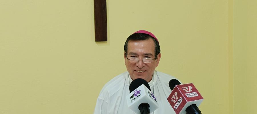 A que haya menos violencia e injusticias, llama Diócesis de Tabasco A que haya menos violencia e injusticias, llama Diócesis de Tabasco