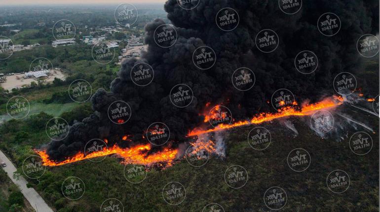 Más de un millón litros de hidrocarburos quemados y 15 hectáreas afectadas en incendio: PC
