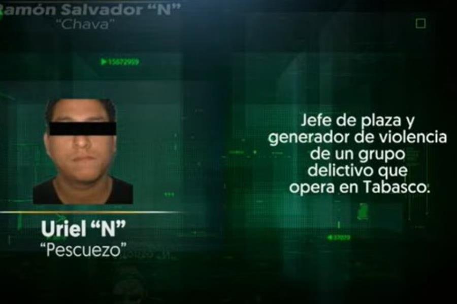 Cae Uriel "N", el "Pescuezo", generador de violencia en Tabasco Cae Uriel "N", el "Pescuezo", generador de violencia en Tabasco