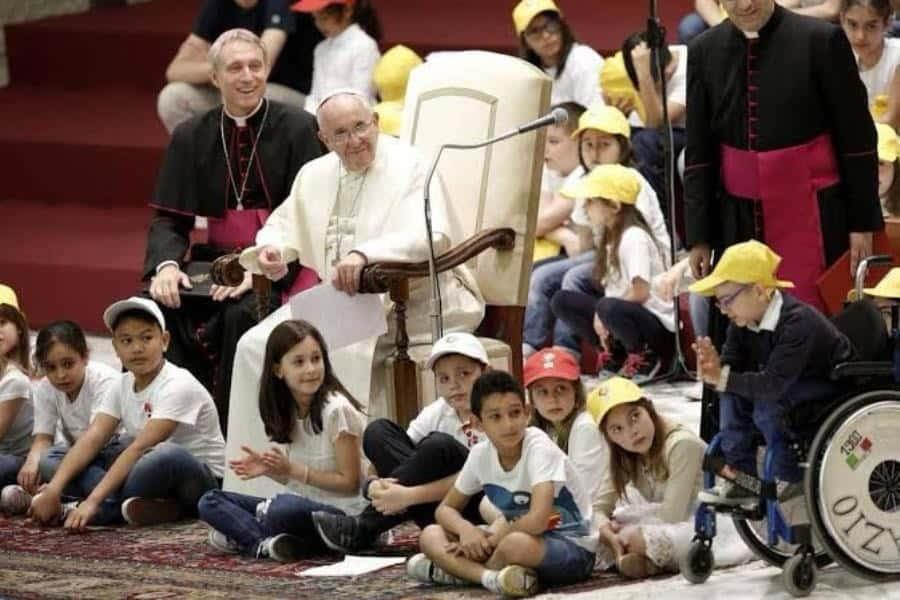Francisco siempre mostró empatía y afecto hacia los niños Francisco siempre mostró empatía y afecto hacia los niños