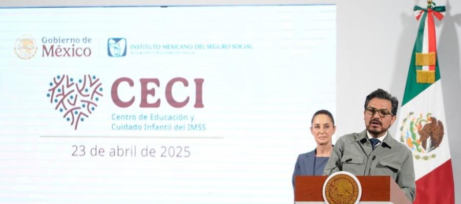 Construcción de los CECI del IMSS iniciará el 30 de abril en Ciudad Juárez: Zoé Robledo Construcción de los CECI del IMSS iniciará el 30 de abril en Ciudad Juárez: Zoé Robledo