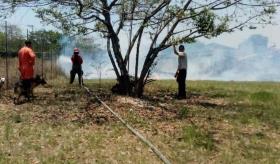 Atiende PC incendios en Anacleto Canabal y Gaviotas Sur