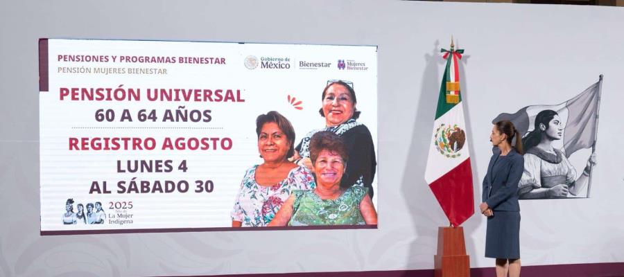 Registro al programa pensión para mujeres de 60 a 62 años será en agosto: Bienestar Registro al programa pensión para mujeres de 60 a 62 años será en agosto: Bienestar
