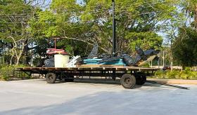 Plataforma de Emiliano Zapata, primera en llegar a zona CICOM para desfile