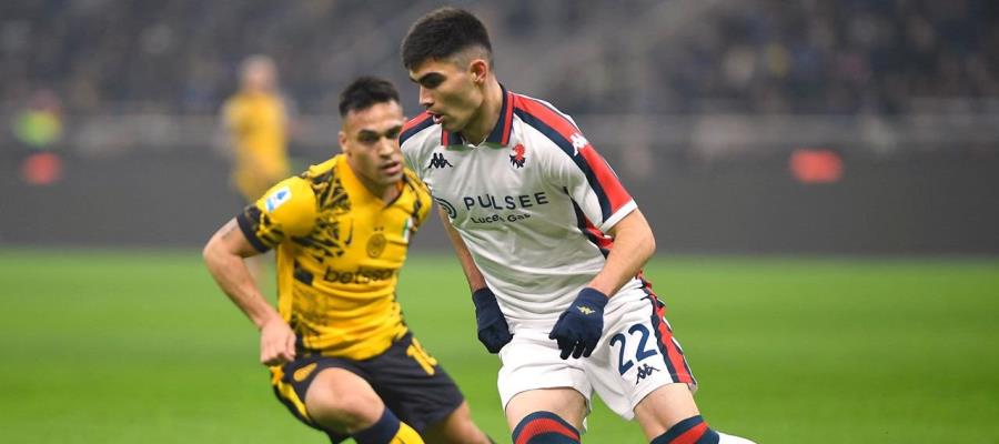 Johan Vásquez titular en caída del Genoa ante el Lazio Johan Vásquez titular en caída del Genoa ante el Lazio
