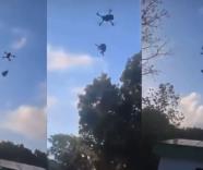 Amarran a perrito en un dron y lo hacen volar en Quintana Roo