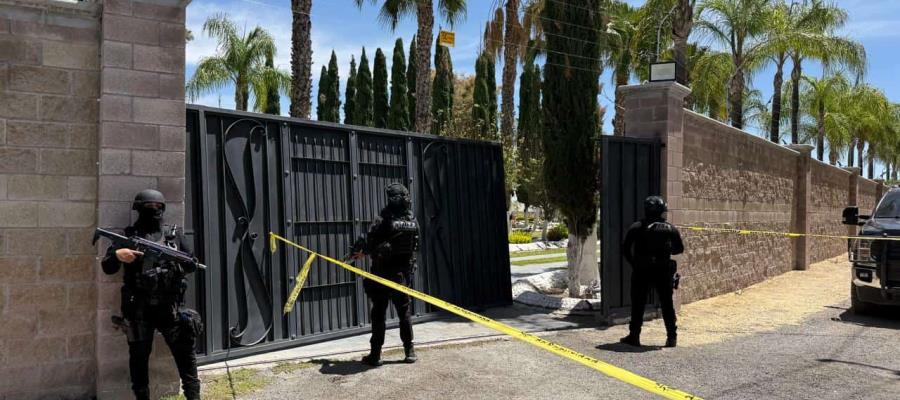 Tras enfrentamiento, aseguran rancho ligado al narco en Teocaltiche, Jalisco Tras enfrentamiento, aseguran rancho ligado al narco en Teocaltiche, Jalisco