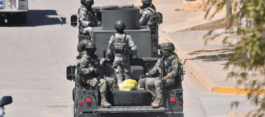 Aseguran explosivos improvisados tras enfrentamiento entre grupos criminales en Culiacán Aseguran explosivos improvisados tras enfrentamiento entre grupos criminales en Culiacán