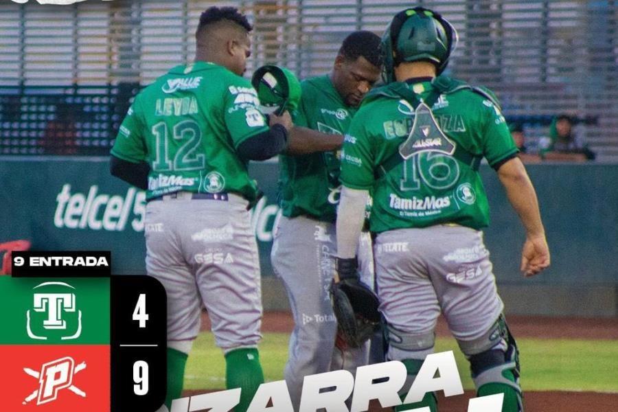 Olmecas cae 9-4 ante Piratas de Campeche y pierde la serie de visita Olmecas cae 9-4 ante Piratas de Campeche y pierde la serie de visita