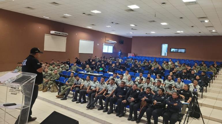 Imparte FGR capacitación a primeros respondientes de los tres niveles de gobierno en Tabasco
